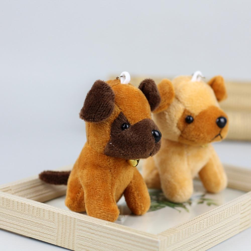 Wolfshund Cartoon Wolf Hund Schlüsselanhänger Cartoon Wolf Hund Stofftier Schlüsselring Kindergeschenke