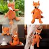 Cute Orange Fox Plush Toy For Girls Perfect Birthday Gift Soft And Huggable 15cm/33cm/42cm/65cm
