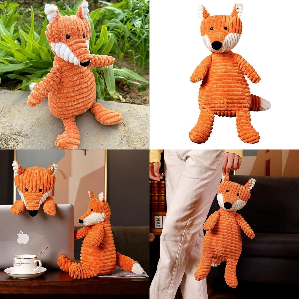 Cute Orange Fox Plush Toy For Girls Perfect Birthday Gift Soft And Huggable 15cm/33cm/42cm/65cm