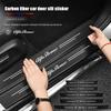 1/4/5Pcs Car Door Sill Scuff Sticker Anti-scratch Protector Strip For Giulia MiTo 147 156 159 Stelvio Giulietta Brera