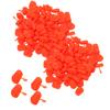 150 Pcs Set 4 Colored Fishing Floating Corn Soft Artificial Bait Simulation Corn GrainRed