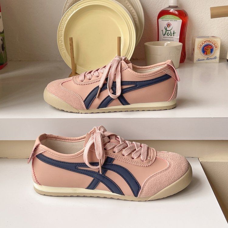 

Новые летние дышащие ретро повседневные спортивные тренировочные туфли туфли Форреста Гампа женские универсальные с цветовой блокировкой кеды 38