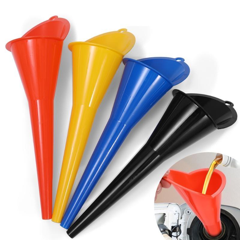 Plastic Car Motorcycle Refueling Gasoline Engine Oil Funnel Filter Oil Change Funnel Accessories