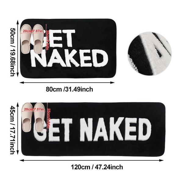 1/2pcs Microfiber Bath Mat Quick Dry And Washable Door Mat, Non Slip Letters Bathroom Rug, Soft And Thicken Shower Mat, Absorbent Bathroom Carpet