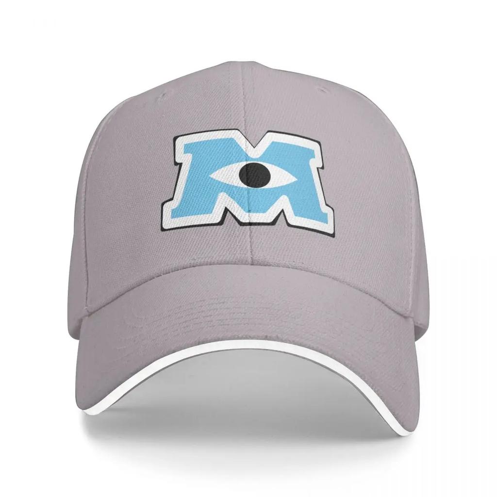 Monsters University Inc Logo M Baseball Cap Vintage Fishing cap Womens Hats Mens