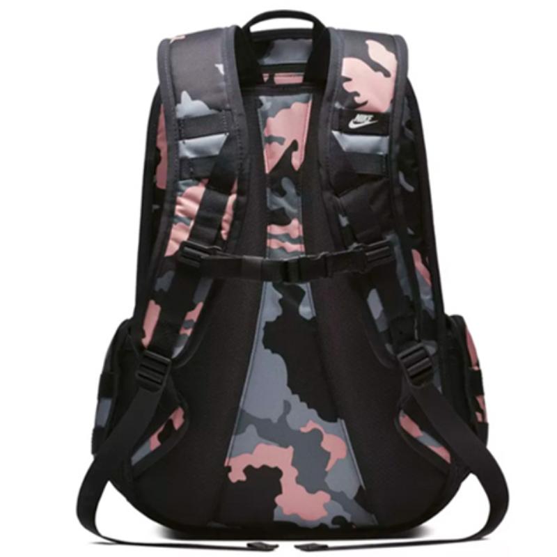 Nike Polyester Backpack Pink Camouflage Casual BA5983-060