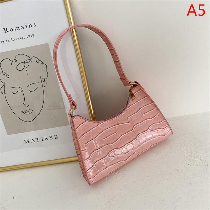 

Изысканная сумка для покупок Ретро Повседневная женская сумка-тоут Сумка через плечо Женская кожаная однотонная сумка на цепочке для женщин 2022 розовый