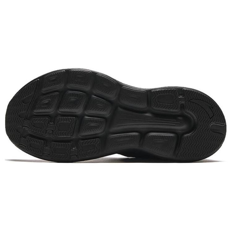 New Anta Cushioning Lightweight Low Top Running Shoes Women's Black 122425521-7
