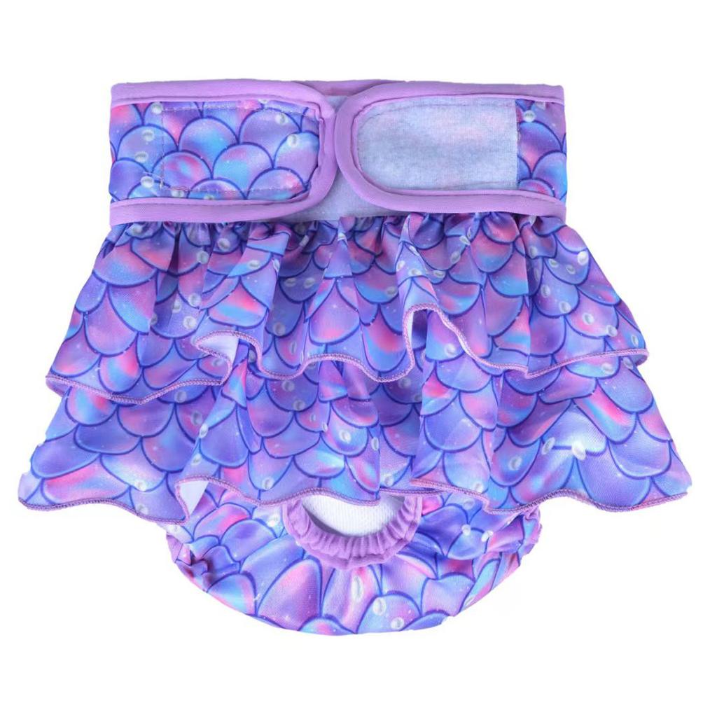 Female Dogs Diaper Pets Physiological Pants Washable Sanitary Panties Leakproof Menstrual Underwear For Small Large Dogs Shorts