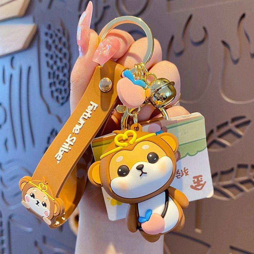 Cute Shiba Inu Keychain Kawaii Shiba Inu Keyring Unisex Shiba Inu Pendant  Bag Hanging