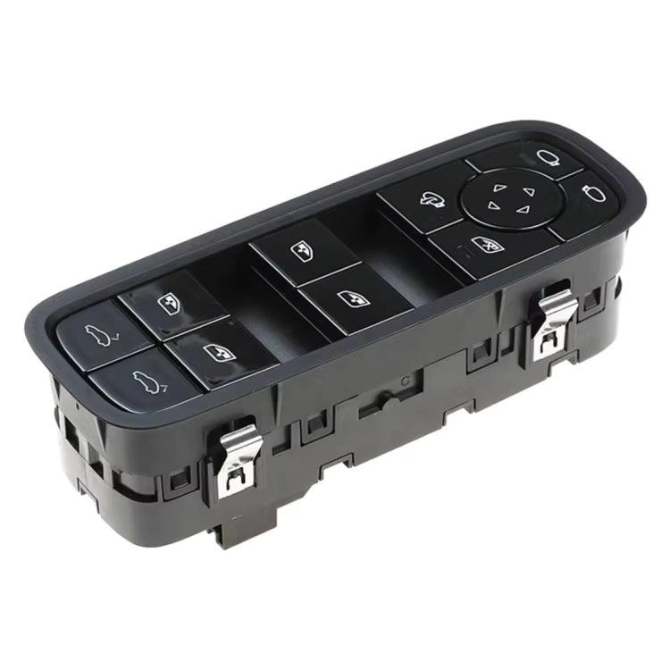 The 971959858E and 971959858G window switches fit Porsche Panamera models from 2017 to 2021. Model E
