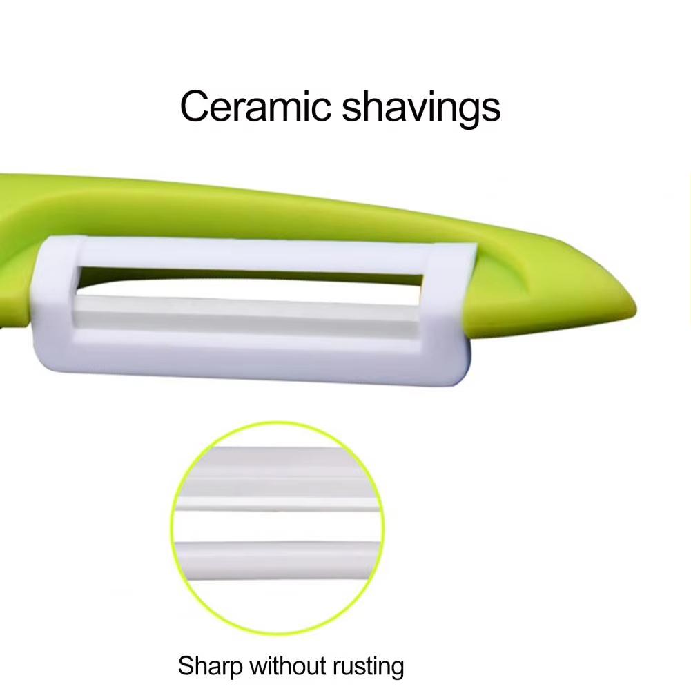 Portable Peeler Scraper Kitchen and Household Use Stainless Steel Potato Peeler Melon Slicer Multi Peeling Kitchen Gadgets