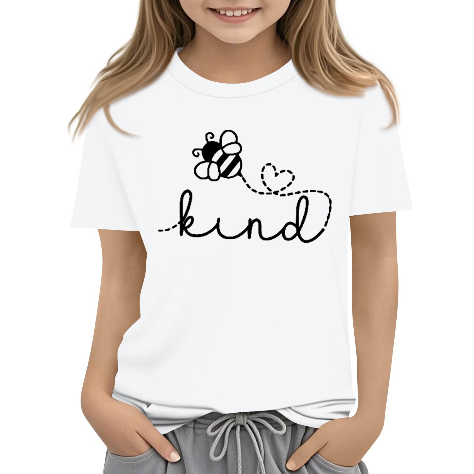 

Детская модная повседневная футболка с круглым вырезом и короткими рукавами 160