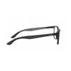 RAYBAN Square Plain Glasses Optical Frame Unisex Couple Black Eyewear Style Prescription Frames RX89035263