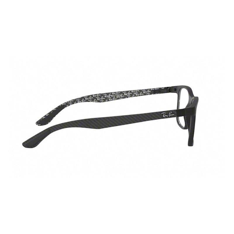 RAYBAN Square Plain Glasses Optical Frame Unisex Couple Black Eyewear Style Prescription Frames RX89035263