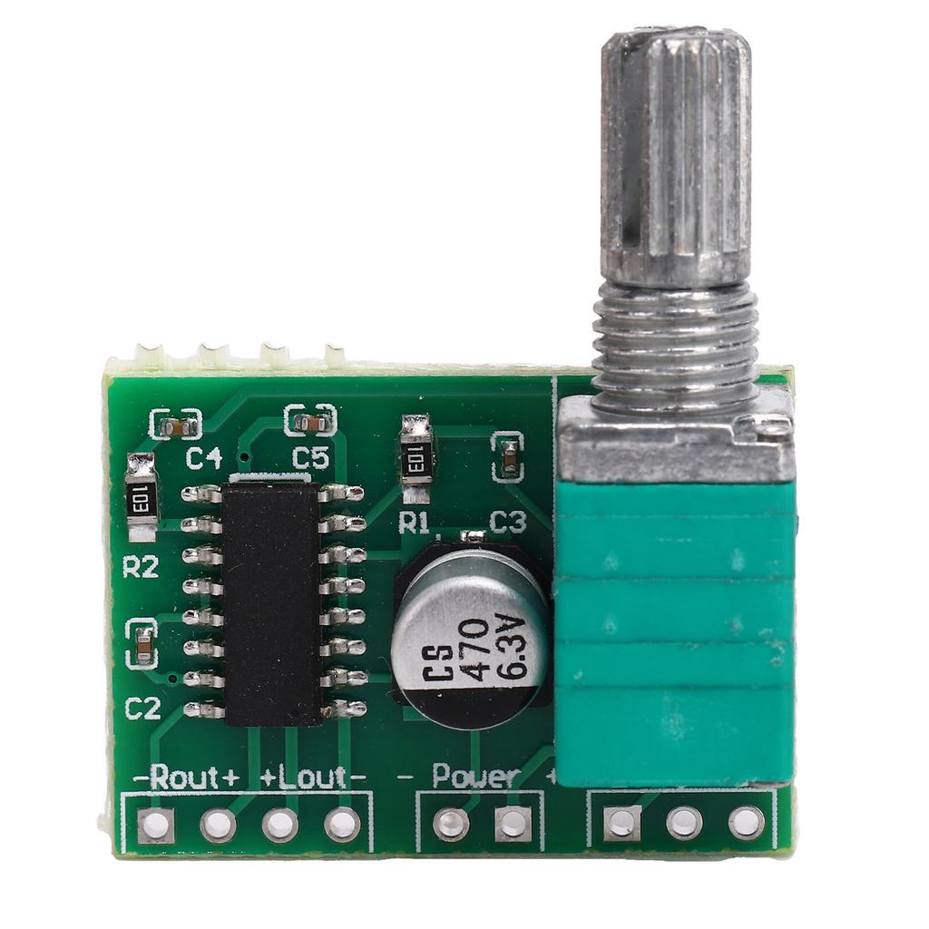 PAM8403 5V Mini Digital Power Amplifier Board Module with Switch USB Powered 3W+3W