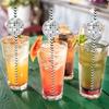 New Style, Disco Themed, Nightclub, Flat Spherical, Disposable, Paper Straws, Party Drinks, Decorative Items