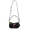 Coach Disney Disney Collaboration Swinger 23 Mickey Mouse Pattern Leather Swing Bag Handbag Medium Women's Black