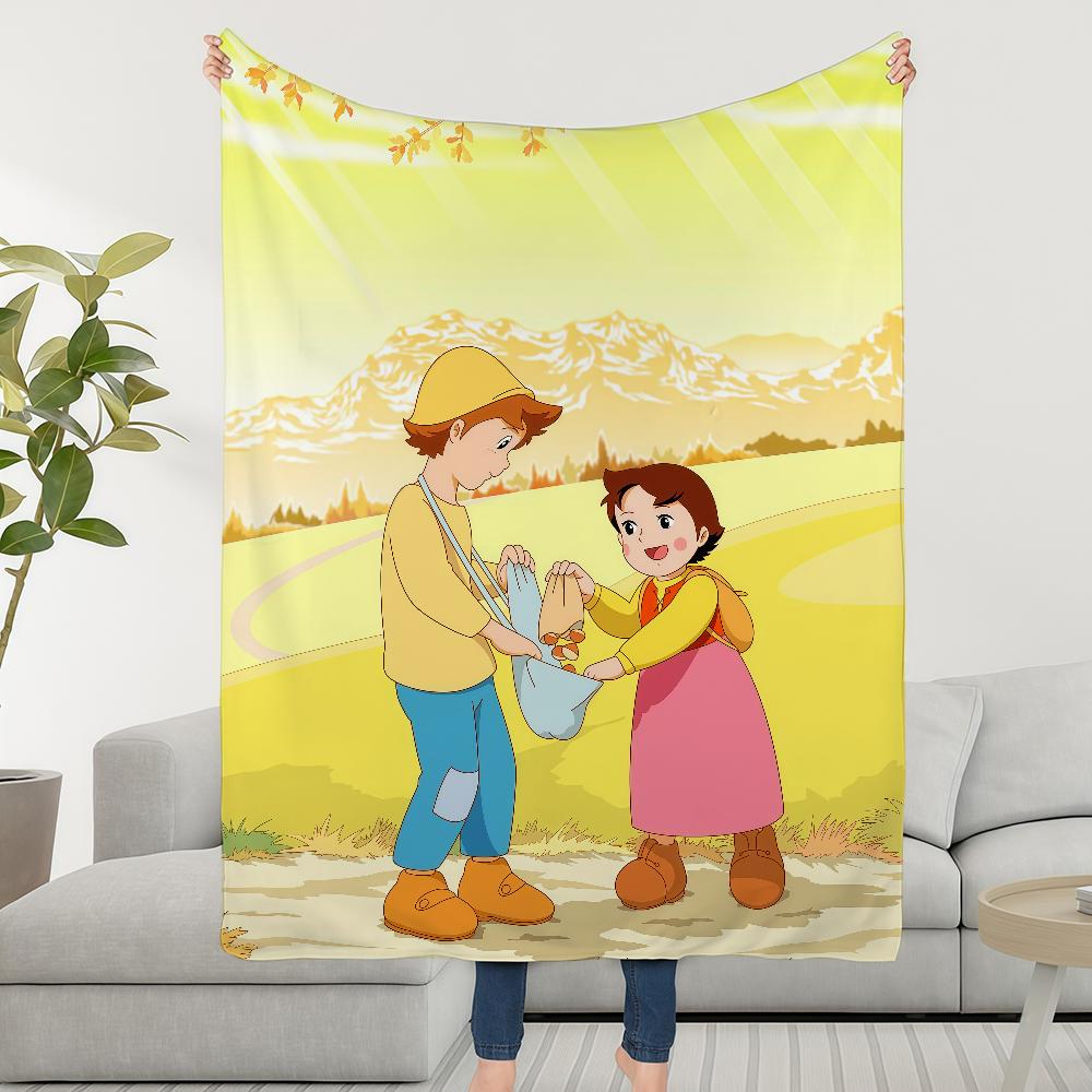 Blanket Throw Super Cosy Plush The Living Room Sofa Of H-HeidiS-ES Girl Couch Childish A-AlpS-ES Birthday Gifts
