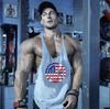 Beach and Surfing Vest Round Neck Sports Training Fitness Tank Top Men's Cotton Muscle Bodybuilding Stringer Singlet Comfortable