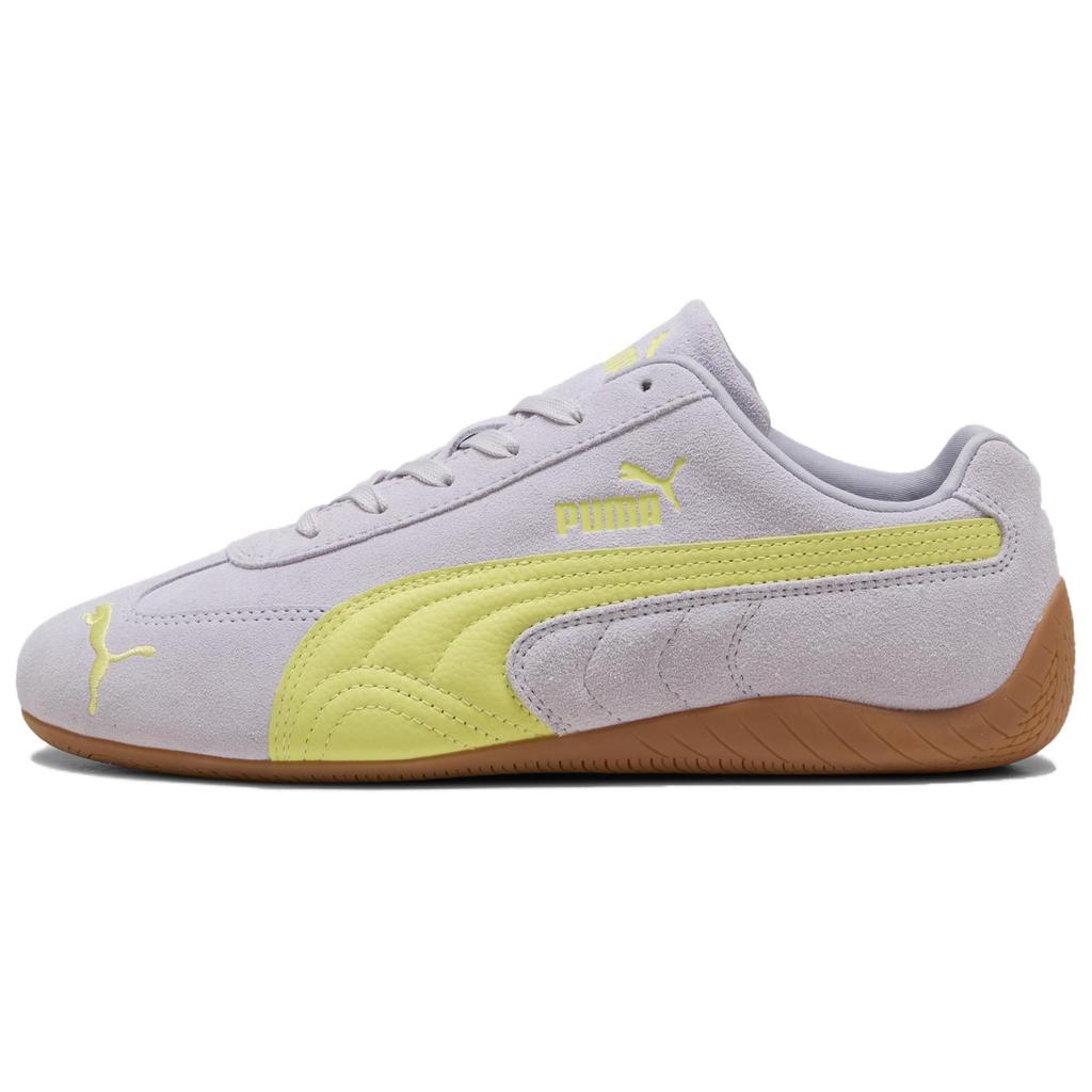 Puma Speedcat Comfortable Versatile Durable Low-Top Casual Shoes Unisex Casual Shoes Purple Yellow 406329-51