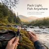 Fishing Rod for Lures, 4 Section Composite Travel Stream Anglers