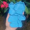 Silicone Mold for DIY Keychains Coffee Machine and Bread Maker Shape Pendant Epoxy Mold Keychain Earring Making Craft