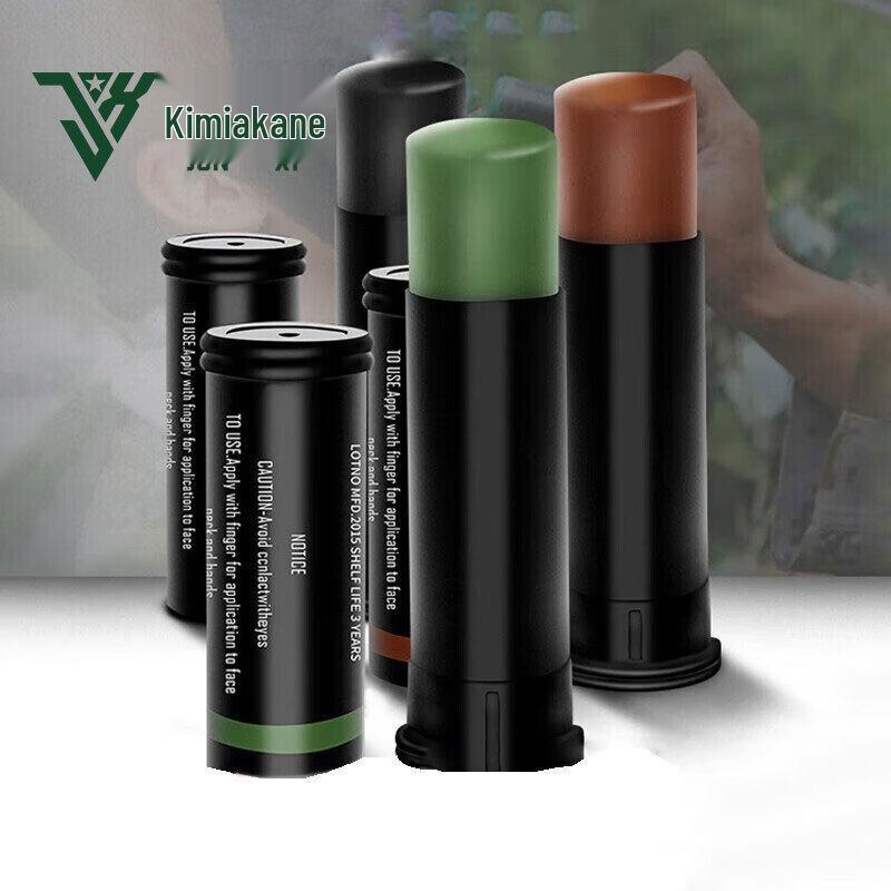 3-Color Tactical Camouflage Face Paint Set