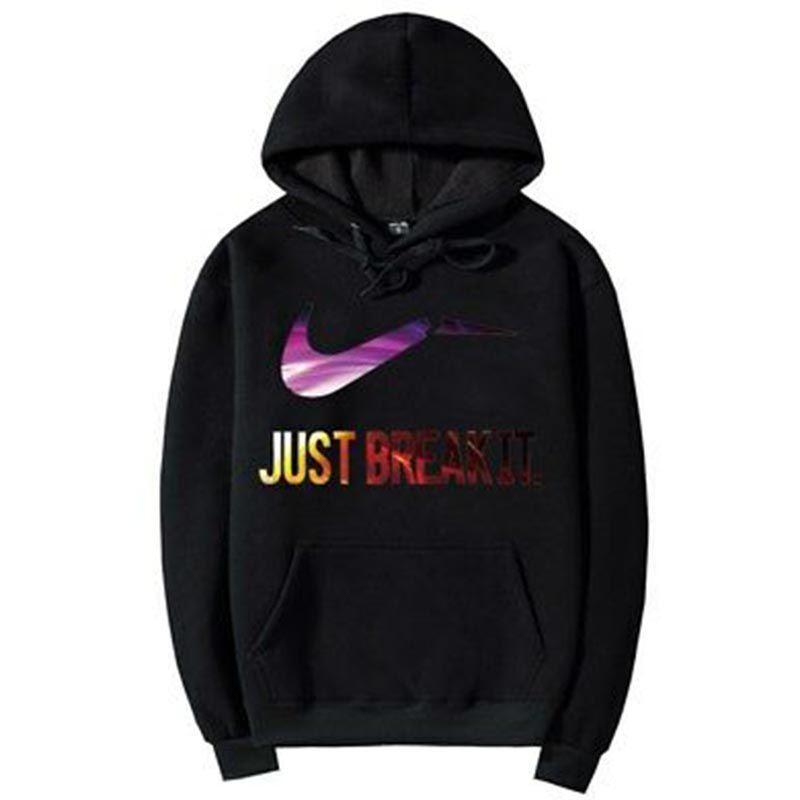 Men's Just Break It Hoodie Pullover Sweatshirt Jumper Soft Breathable Warm Coat