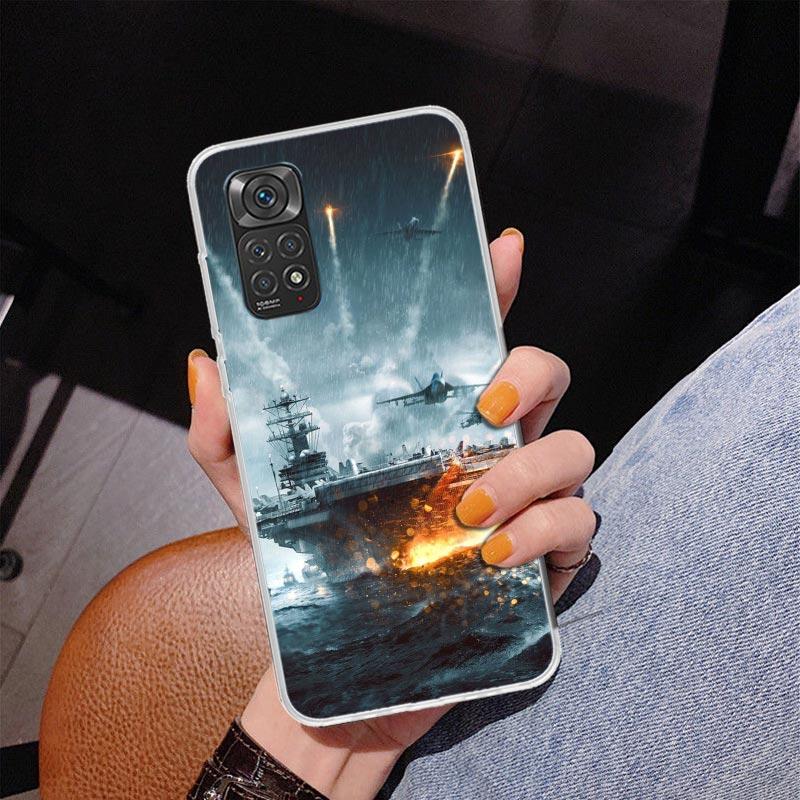 Military Aircraft Warship Fighter Phnoe Case for Phnoe Case for Xiaomi Redmi Note 15 14 14S 13 Pro Plus 12 12S 11S 11E 10S 10 11