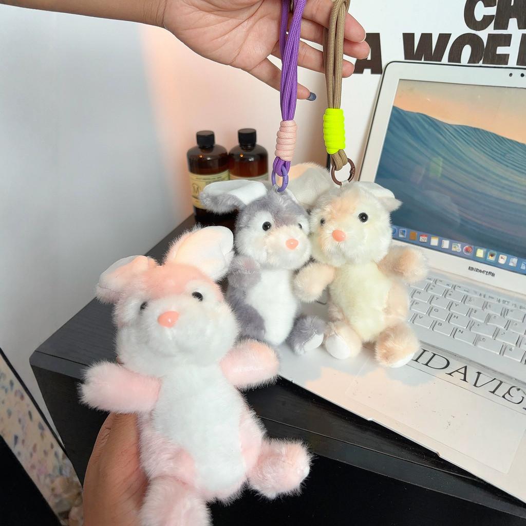 Angora Rabbit Plush Toy With Cartoon Design For Kids And Baby Girls Boys