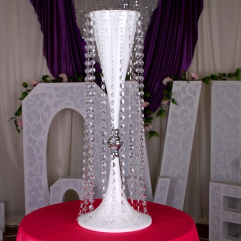 Romantic Crystal Clear Acrylic Bead Garland Hanging Wedding Supplies