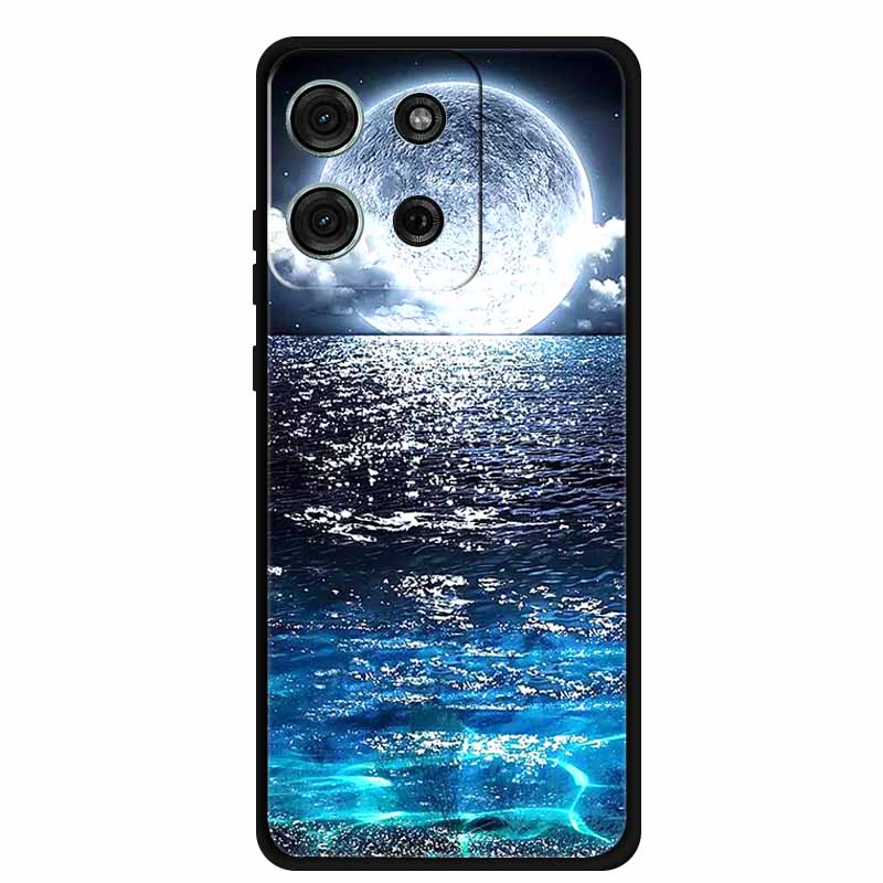 

For Motorola ThinkPhone 25 Case Fashion Black Soft Silicone Protect Back Case For Motorola ThinkPhone25 Phone Cover Etui Fundas Moto ThinkPhone25