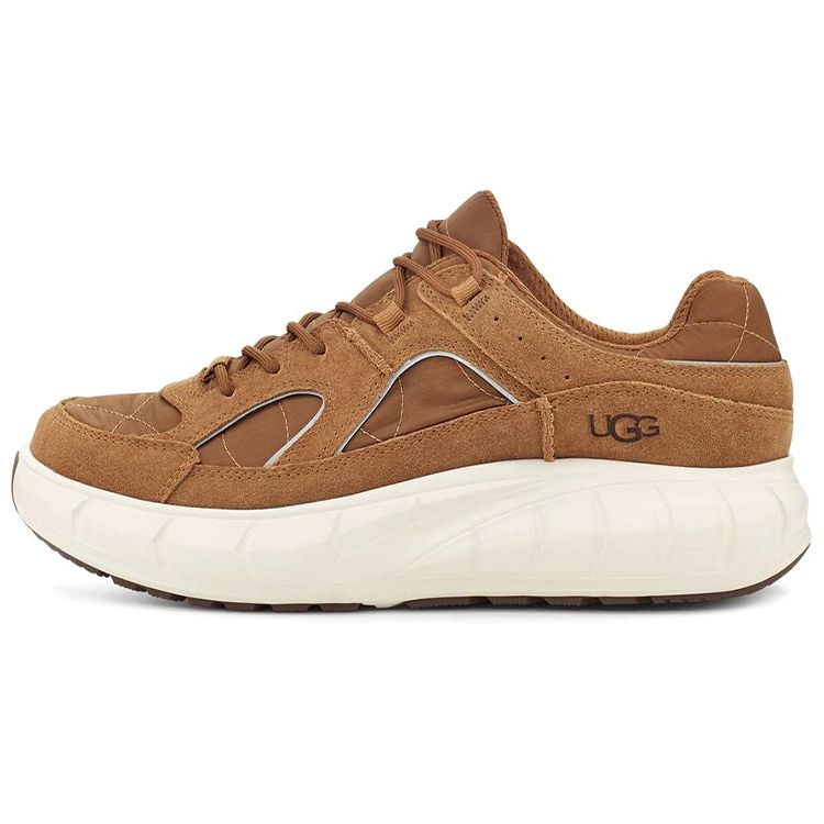 UGG Westsider Slip-Resistant Shock-Absorbing Low-Top Running Shoes Men Sneakers Chestnut 1120909-CHE