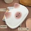 HAPVITAL Large Capacity Pencil Case for Girls, Elementary School Students, Pink, Stationery, Gift, Celebration, 3D Design, Animal, Small Item Holder,