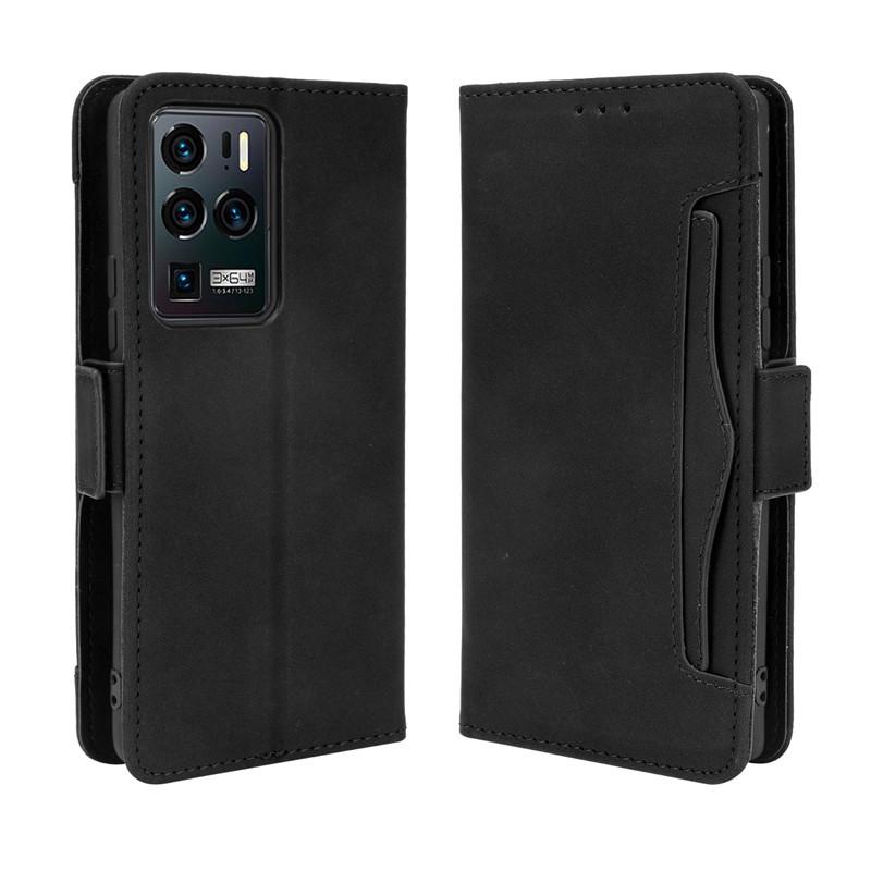 Applicable to ZTE Axon 30 Ultra mobile phone leather case multi-card slot flip case A2026P 5G