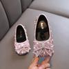 Summer New Bowknot Ladylike Girls' Princess Children's Baby Princess Single Shoes Leather Dance Performance Shoes