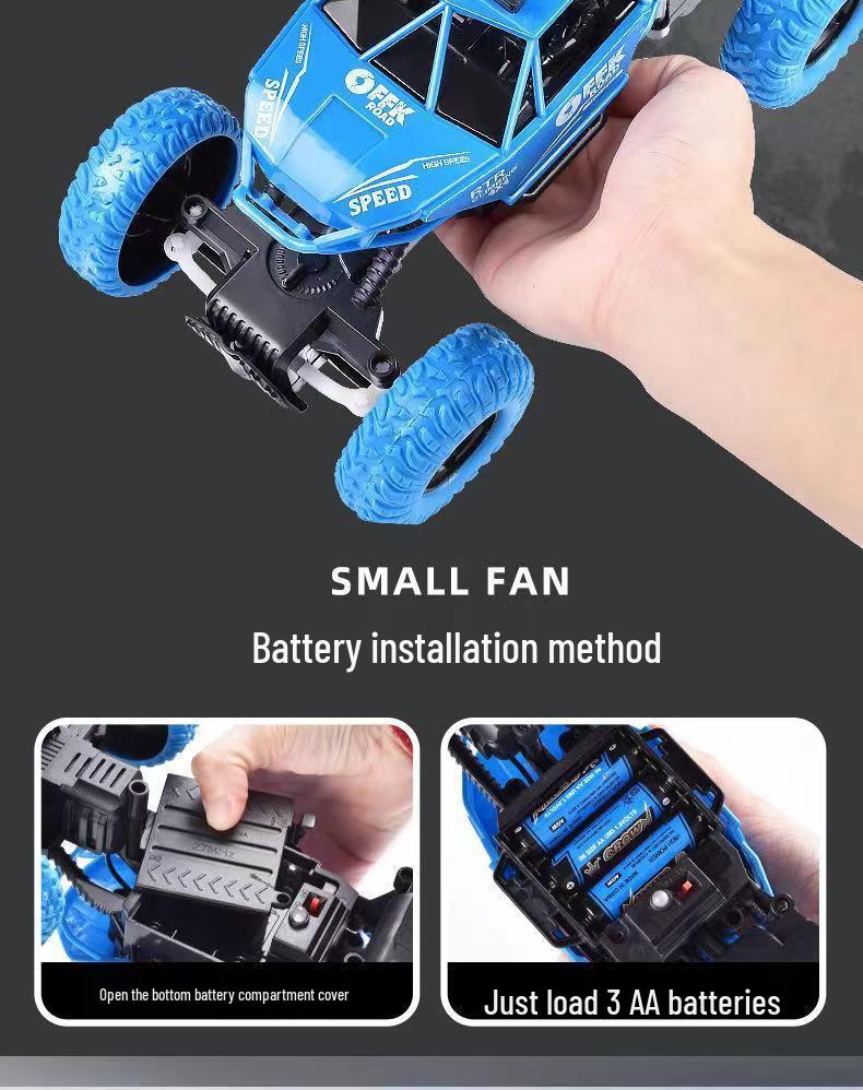 Children's Remote Control Off-road Electric Car Toy - High-Speed Climbing Vehicle