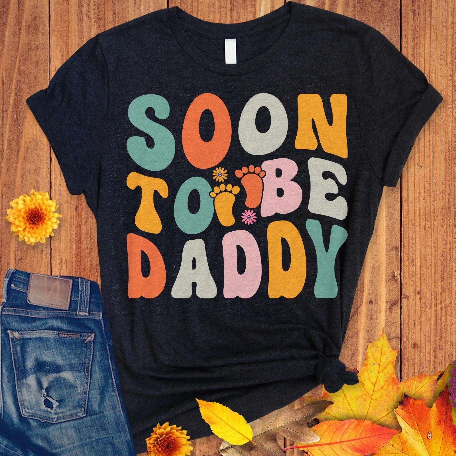 Soon to be Daddy t-shirt, Future Dad Tee, Pregnancy announcement Shirt, New Baby 3XL
