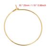 100Pcs Open Loop Design Steel Circle Earring Loops Earring Hoop Rings  Jewelry Making