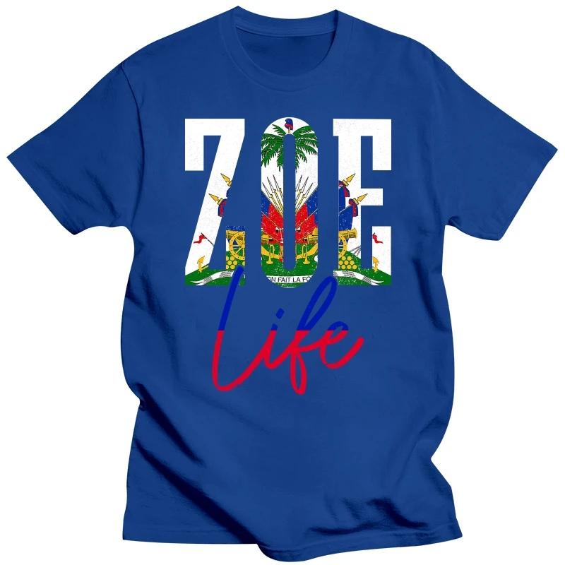 Haiti Flag Haitian Life Pride Vintage T Shirts Cotton Streetwear Short Sleeve Birthday Gifts Summer Style T-shirt Mens Clothing