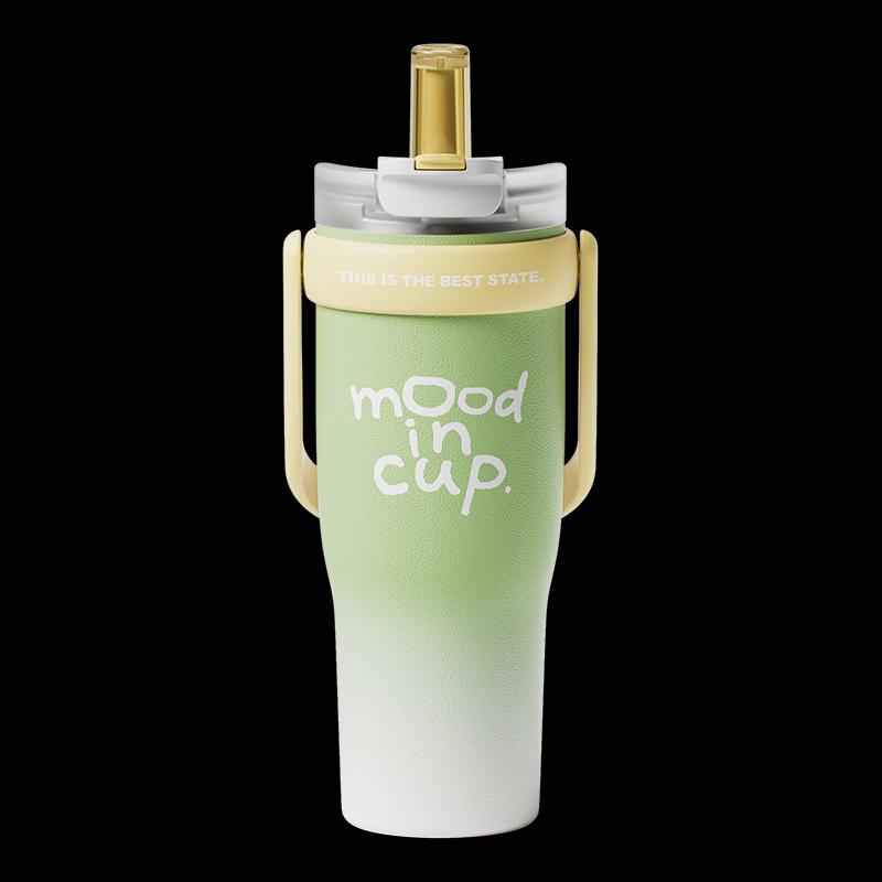 Wushengwu Dali Shuishou Ceramic Lined Insulated Mug with Handle