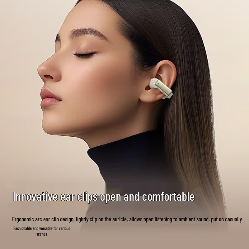 Lanston TS28 Air Conduction Open-Ear Clip-On Bluetooth Sports Headset