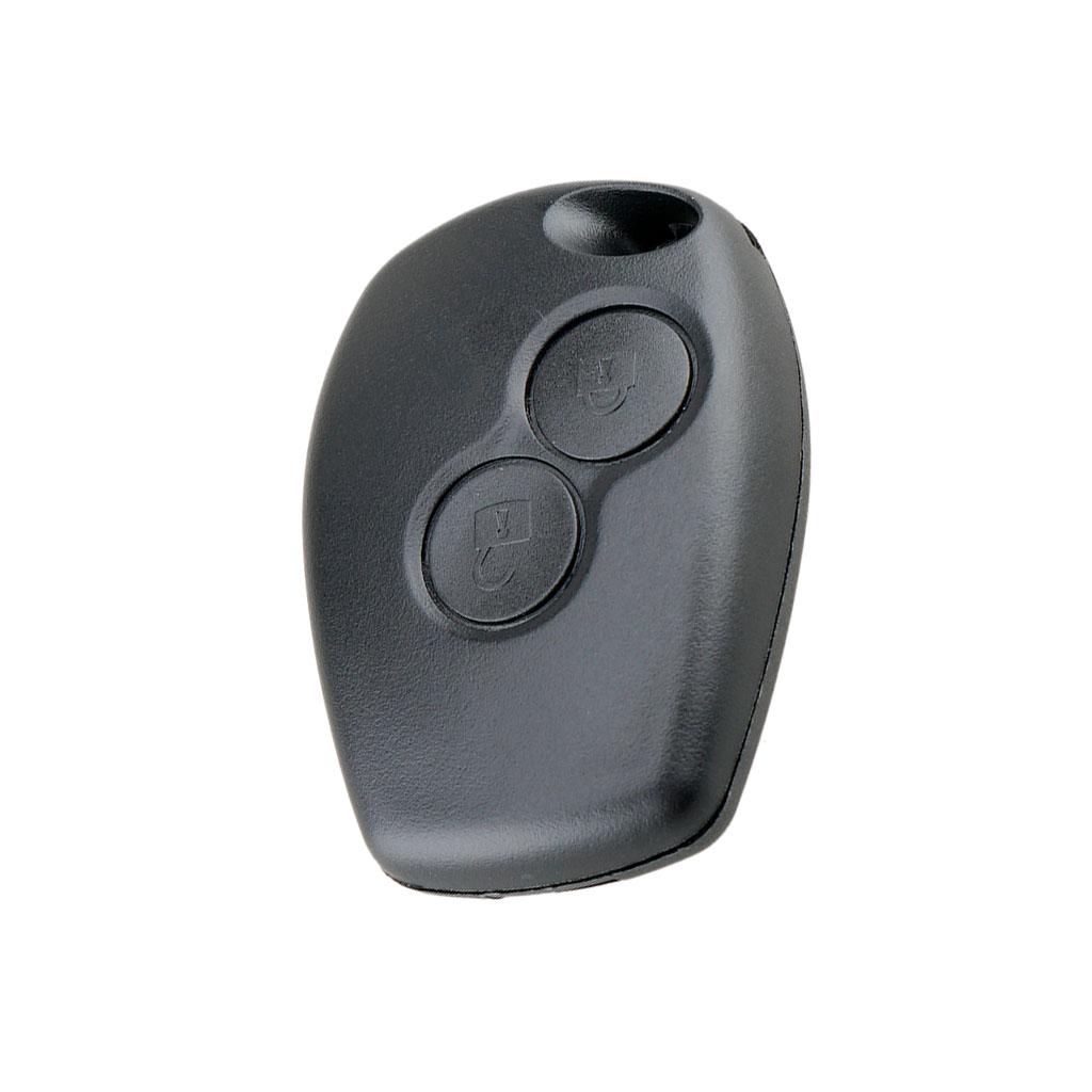 2 Buttons for Key for Shell Auto Car for Key Fob for Shell Cover Dustproof for Case Replacement for Remote Kangoo 2 Modu