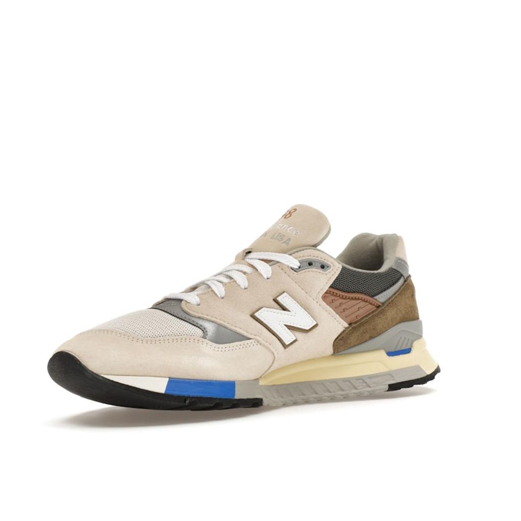 Concepts x New Balance 998 Made in USA C-Note - 10th Anniversary 2023 Men Sneakers Cream Sea-Salt Covert-Green U998CN