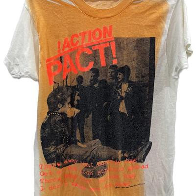 Vintage années 80 1982 !Pacte d'action ! T-shirt de concert Punk Rock et t-shirt pour enfants Loud Products