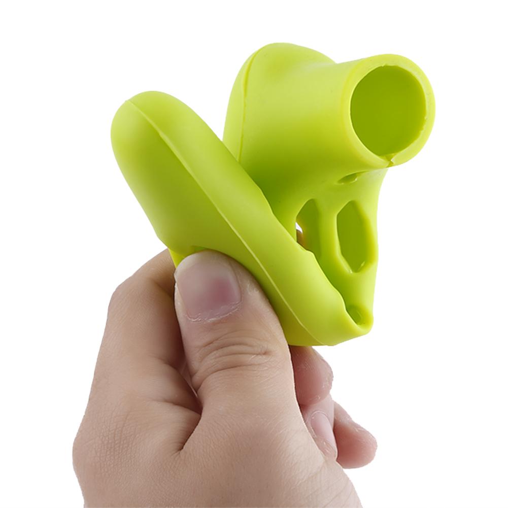 Home Doorknob   Cover Silicone Doorknob Case for Protecting Baby Anti collision(Green)