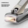 Anti-splash Large Diagonal Nail Clippers Large Opening Alloy Nail Manicure Tools Diagonal Pliers Pedicure Tools Thick Hard Nail