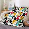 Mickey Mouse Friends Flannel Blanket, Soft and Warm, Suitable for Beds and Sofas, All Seasons, Portable Travel Blanket. 0730103