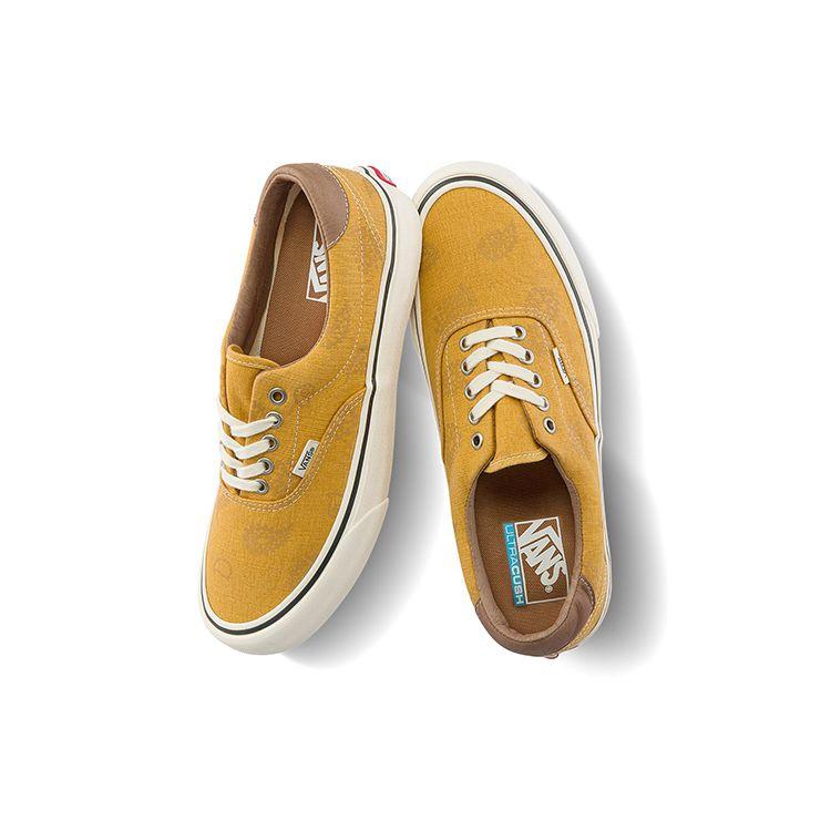 Vans Era 59 Sf Canvas Simple Casual Durable Lightweight Breathable Low Top Skate Shoes Unisex Sneaker Yellow VN0A4UVK2RR